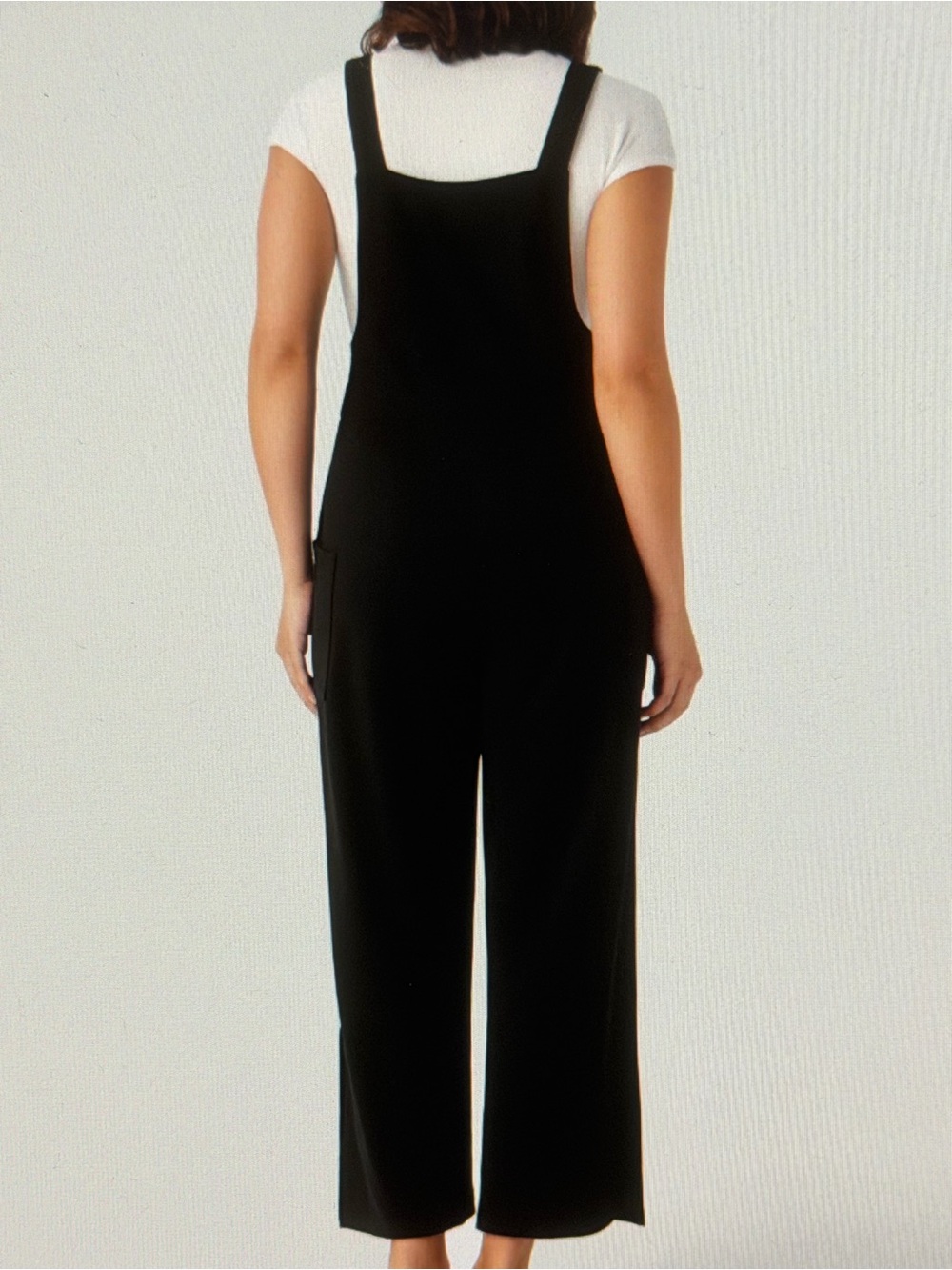 Halara - Pocket Wide Leg Casual Overalls - Front and Back Wearable - Picture 2 of 15